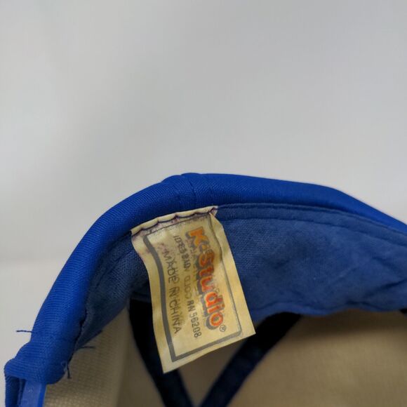 GE Indianapolis Service Center Snapback Rope Hat Blue OSFA Vent Holes - Picture 8 of 9